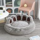 Long Plush Cat Bed Warm Winter Pet Items Cozy Kitten Cushion Cat House Calm Super Soft Small Dog Mat Washable Cave Cats Beds