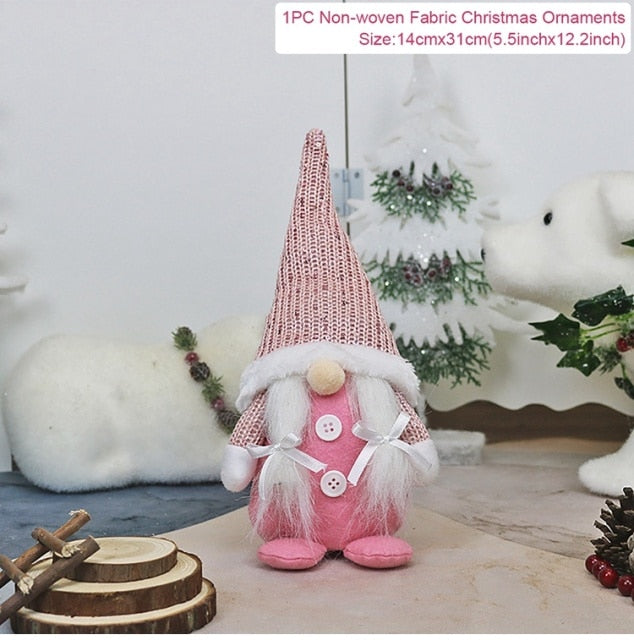 Gnome Christmas Faceless Doll  Decorations