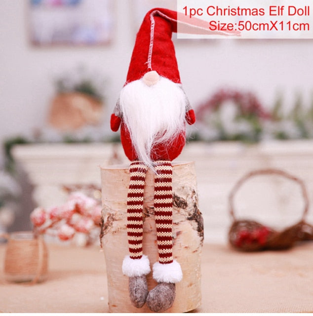 Gnome Christmas Faceless Doll  Decorations