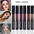 12 Colors Waterproof Matte Liquid Lipstick long-lasting Red Black Lip gloss Makeup Stick Nude Beauty Lip Tint Korea Cosmetics