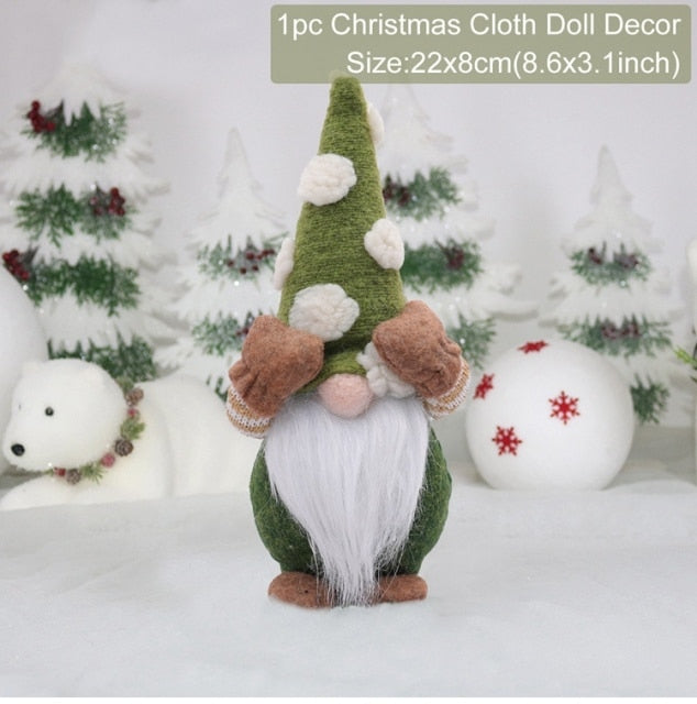 Gnome Christmas Faceless Doll  Decorations