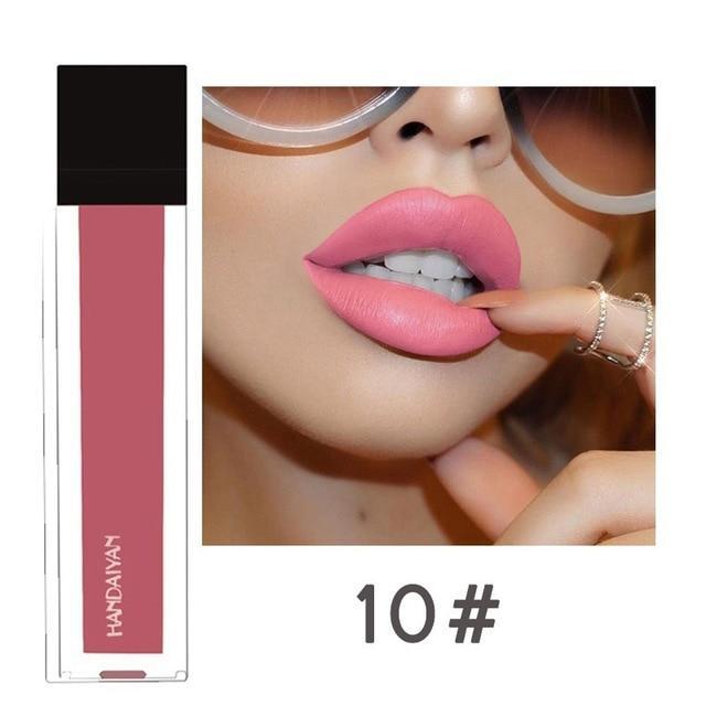 Shiny and Matte Waterproof Lip Gloss